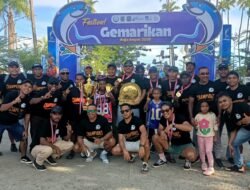 Konvoi Kemenangan PS Setda Raja Ampat, Rayakan Juara Nasional Galakarya 2025