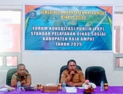 Dinas Sosial Raja Ampat Gelar Forum Konsultasi Publik: Wujud Komitmen Tingkatkan Kualitas Pelayanan kepada Masyarakat