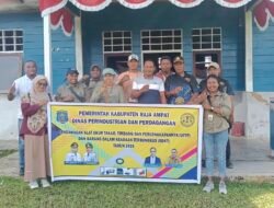 Disperindag Raja Ampat Lakukan Pengawasan Alat Ukur di Distrik Salawati Tengah: Wujudkan Perdagangan yang Adil dan Transparan