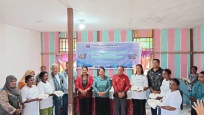 Dinas Perikanan Raja Ampat Gelar Pelatihan Eco Print untuk Ibu Nelayan Di Waigeo Selatan.