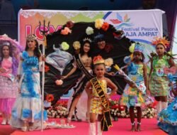 Gaun Plastik dan Kampanye Hijau di Festival Pesona Raja Ampat 2025