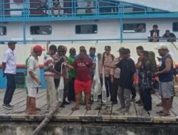 Polsek Misool Razia Miras: 45 Liter Cap Tikus Dimusnahkan di Pelabuhan Yellu