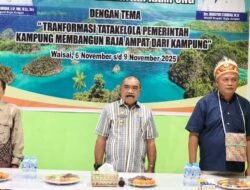 Wakil Bupati Raja Ampat Buka Pelatihan Peningkatan Kapasitas Aparatur Pemerintah Kampung