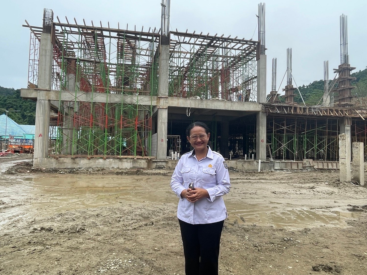 Direktur RSUD Raja Ampat, Meidi L. Maspaitela, S.Gz, MM