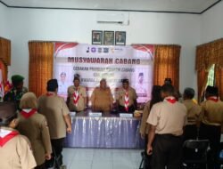 Ketua Kwarda PBD Tekankan Sinergi dan Penguatan Organisasi pada Muscab Pramuka Kabupaten Sorong