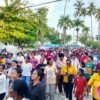 Keluarga Besar Burdam se-Sorong Raya Gelar Parade Suling Tambur Sambut Natal 2025