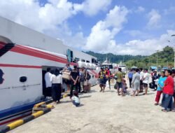 Arus Mudik Natal 2025 Waisai–Sorong Mulai Padat, Ratusan Penumpang Padati Pelabuhan Waisai