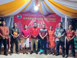 Natal Penuh Sukacita, Garda Muda BETKAF Pererat Persaudaraan di Kampung Waisilip