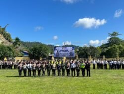 Apel Gelar Pasukan Operasi Keselamatan Dofior 2026 Digelar di Polres Raja Ampat
