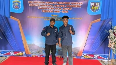 Karang Taruna Bahari Kabupaten Raja Ampat Apresiasi Pelantikan DPD KNPI Raja Ampat