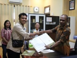 Perkuat Publikasi dan Informasi Publik, Kantor Pertanahan Raja Ampat Teken PKS Dengan RajaAmpatNews