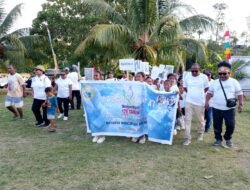 Jemaat GKI Bukit Zaitun Moko Gelar Jalan Santai Sambut HUT ke-171 Pekabaran Injil di Tanah Papua