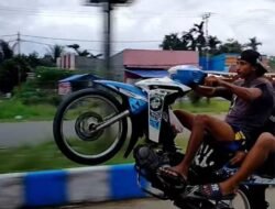 Polres Raja Ampat Tindak Balapan Liar, Warga Kelurahan Waisai Kota dan Sapordanco Sampaikan Terimakasih&nbsp;