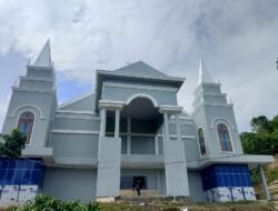 Pembangunan Gereja GKI Tasik Tiberias Siwindores Waisai Rampung, Siap Diresmikan 2026