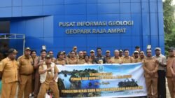 Bupati Biak Numfor Kunjungi Pusat Informasi Geologi Geopark Raja Ampat, Jajaki Pembelajaran Pengelolaan Pariwisata