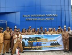 Bupati Biak Numfor Kunjungi Pusat Informasi Geologi Geopark Raja Ampat, Jajaki Pembelajaran Pengelolaan Pariwisata