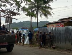 Tiga Kali Peringatan Diabaikan, Satpol PP Pasang Patok Larangan Berdagang di Pasar Mbilim Kayam