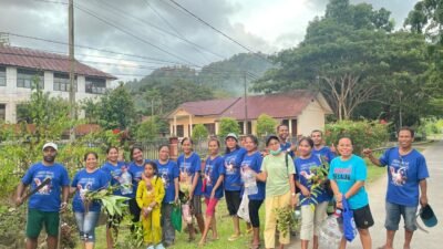 Umat Katolik di Waisai Gelar Aksi Lingkungan, Wujudkan Semangat APP Peduli Bumi