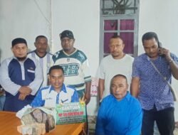 PHBI Raja Ampat Serahkan Bantuan Rp59 Juta untuk Pelunasan Maqra Quba Masjid Agung Waisai