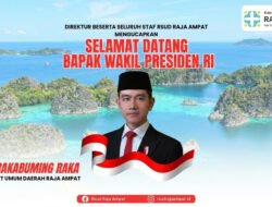 Wapres Gibran Dijadwalkan Kunker ke Raja Ampat, Cek Kesiapan RSUD Tipe C