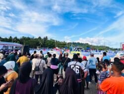 Ribuan Penonton Padati Pantai WTC, Hari Kedua AVC Beach Volleyball Raja Ampat 2026 Makin Membara