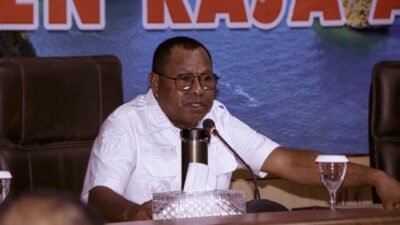 Ket: Bupati Raja Ampat, Orideko Iriano Burdam, S.IP, MM, M.Ec.Dev/Dok.RajaAmpatNews.Com