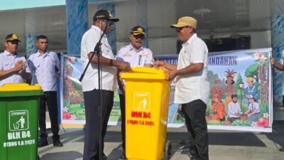 Peluncuran lomba kebersihan pada akhir Maret 2026 lalu di Loby Kantor Bupati Raja Ampat/Foto: Dok. RajaAmpatNews