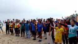 Jelang Kejuaraan Internasional AVC, Petugas Voli Pantai di Raja Ampat Jalani Pra-Latihan