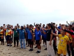 Jelang Kejuaraan Internasional AVC, Petugas Voli Pantai di Raja Ampat Jalani Pra-Latihan