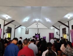 Ratusan Jemaat GKI Tasik Tiberias Siwindores Waisai Ikuti Ibadah Jumat Agung 2026 dengan Khidmat