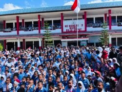 Disambut Meriah Ribuan Pelajar, Wapres Gibran Rakabuming Raka Cek Langsung Program MBG di SD Negeri 2 Waisai