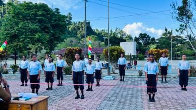 Meriahkan Hardiknas 2026, Ratusan Pelajar di Raja Ampat Tampil Energik dalam Lomba Senam SKJ 88