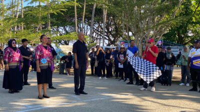 Yospan Berjalan Semarakkan HUT ke-23 Raja Ampat, Budaya Papua Tampil Meriah di Kota Waisai