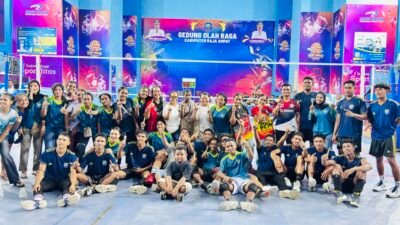 Bonjos Juara Setelah Duel Lima Set, Final Voli Raja Ampat Berlangsung Panas dan Menegangkan