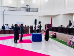 Wakil ketua III DPRK Raja Ampat, Badarudin Mayalibit Resmi Dilantik