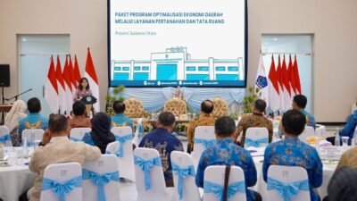 Sulut Jadi Percontohan Nasional, ATR/BPN dan KPK Perkuat Transformasi Layanan Pertanahan