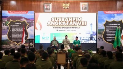 Menteri Nusron di SUSBANPIM VIII: Organisasi Kuat Berawal dari Disiplin dan Tata Kelola yang Jelas