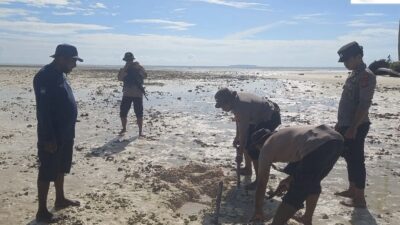 Geger Temuan Bom Rakitan di Pulau Urbabo Kecil, KKP Ayau dan Polisi Langsung Evakuasi