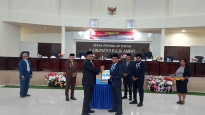 Bupati Raja Ampat Tegaskan Komitmen Tata Kelola Keuangan Transparan, LKPD 2025 Jadi Cerminan Akuntabilitas Daerah