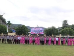 53 Personel Polres Raja Ampat Naik Pangkat, Kapolres: Jadikan Amanah untuk Tingkatkan Pengabdian
