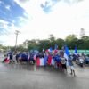 Sambut Duel Prancis Kontra Senegal, Fans France Raja Ampat Gelar Konvoi Keliling Waisai