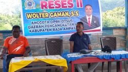 Masyarakat Kapadiri Titip Harapan kepada Wolter Gaman, Dari Kesehatan hingga Pemberdayaan Mama Papua