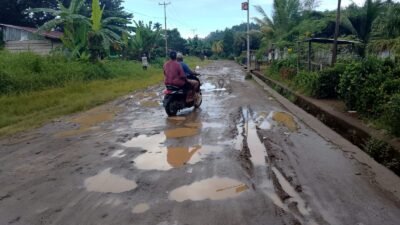 Jalan Poros Enam Kampung di Waigeo Utara Rusak Parah Warga Darumbab Desak Pemerintah Segera Bertindak