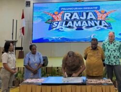 Inisiatif Raja Selamanya Resmi Diluncurkan, Bupati Orideko Dorong Kolaborasi Lintas Sektor Jaga Raja Ampat