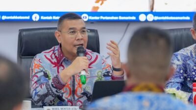 Wamen Ossy Tegaskan ATR/BPN Harus Jadi Garda Solusi Pembangunan dan Investasi di Kalimantan Timur