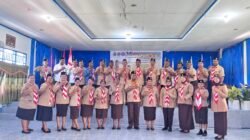 Bangun Karakter Generasi Muda, Pengurus Pramuka Raja Ampat Periode 2026–2031 Resmi Dilantik
