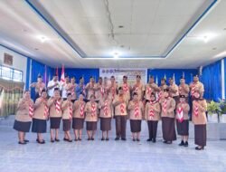 Bangun Karakter Generasi Muda, Pengurus Pramuka Raja Ampat Periode 2026–2031 Resmi Dilantik