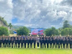 Kapolres Raja Ampat Pimpin Langsung Upacara Hari Bhayangkara ke-80, Berlangsung Khidmat dan Penuh Semangat Kebersamaan