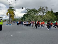 Ribuan Peserta Semarakkan Jalan Sehat, Awali Rangkaian Peringatan HUT ke-81 Kemerdekaan RI di Raja Ampat