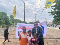 KOPRI Merdeka Semarakkan HUT ke-81 RI, Anak-anak KM 8 Ikuti Kegiatan Edukatif dan Sosial